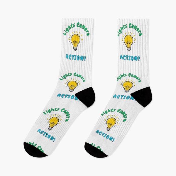 Item preview, Lights Camera Action! Lightbulb, Quotes, Movies, Actors  designed and sold by AASparksDesigns.