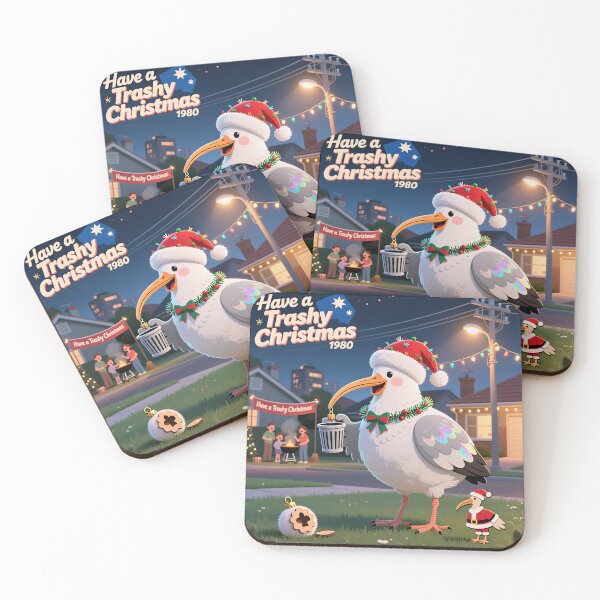 Item preview, Christmas Bin Chicken Australia designed and sold by casamomo.