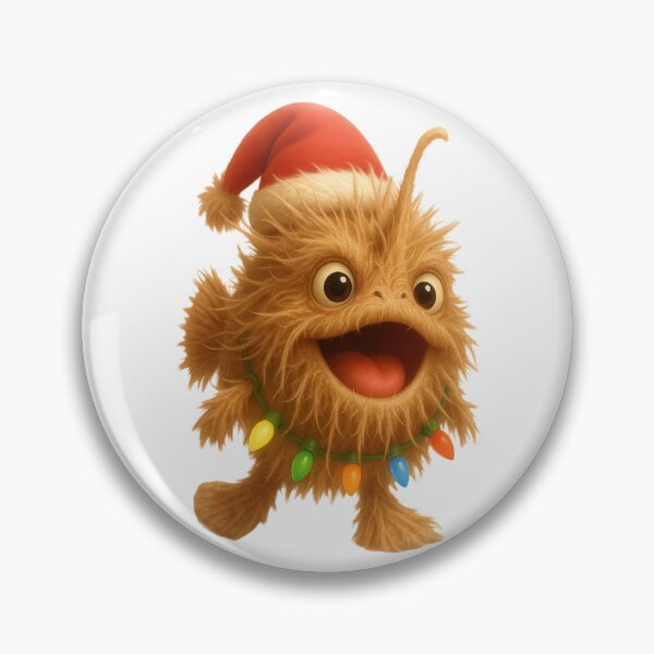 Item preview, Christmas Hairy Frogfish designed and sold by Sillytoe.
