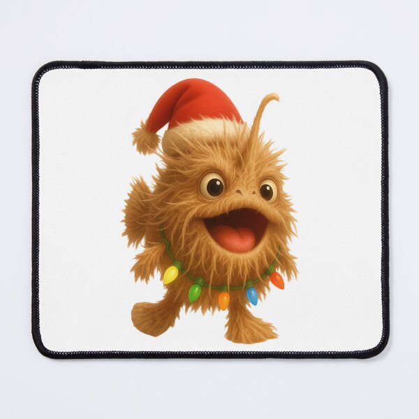 Item preview, Christmas Hairy Frogfish designed and sold by Sillytoe.