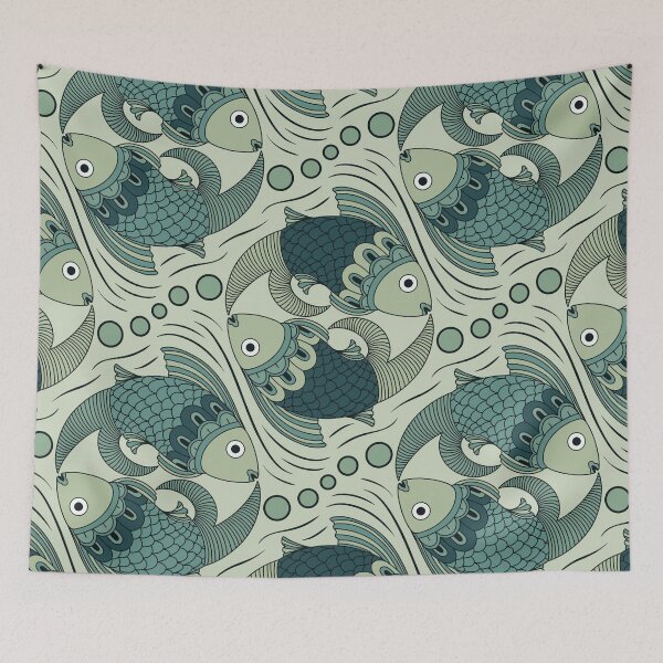 Item preview, Madhubani fish designed and sold by hdesignEG.