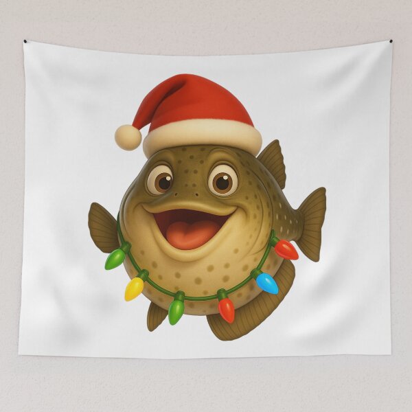 Item preview, Christmas Lake Trout designed and sold by Sillytoe.