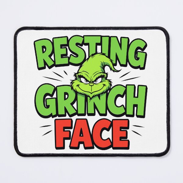Item preview, Grinch - Resting Grinch Face - #G0001 designed and sold by Vex Carver.