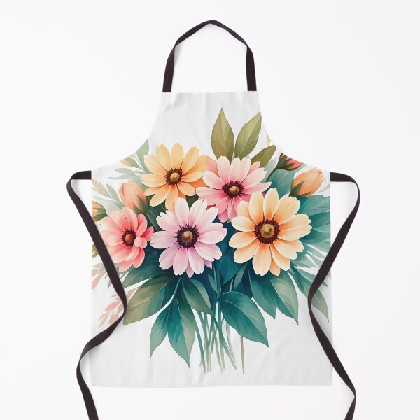 Item preview, Watercolor bouquet of colorful flowers designed and sold by PrintLabStudio.