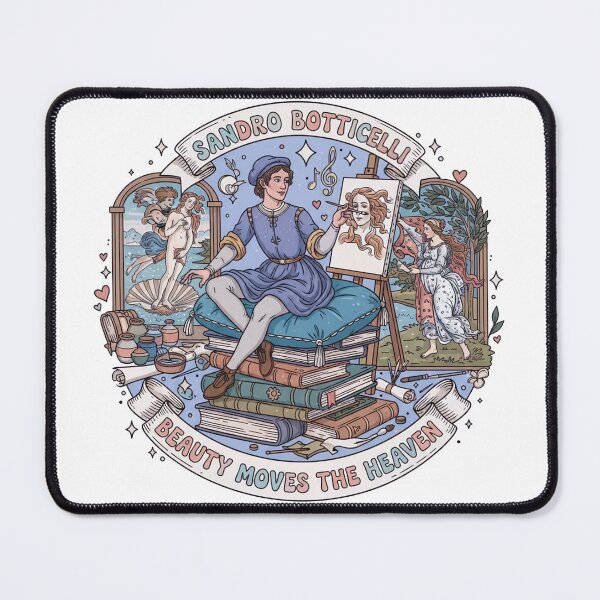 Item preview, Sandro Botticelli Retro Art History designed and sold by PastelPopShop.