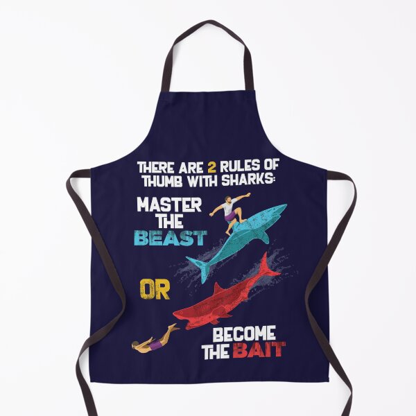 Item preview, The 2 Rules of Sharks designed and sold by VividGraphicCo.