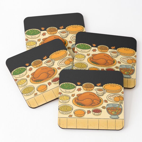 Item preview, Thanksgiving Table — Russian Vocabulary Edition designed and sold by Russian101.