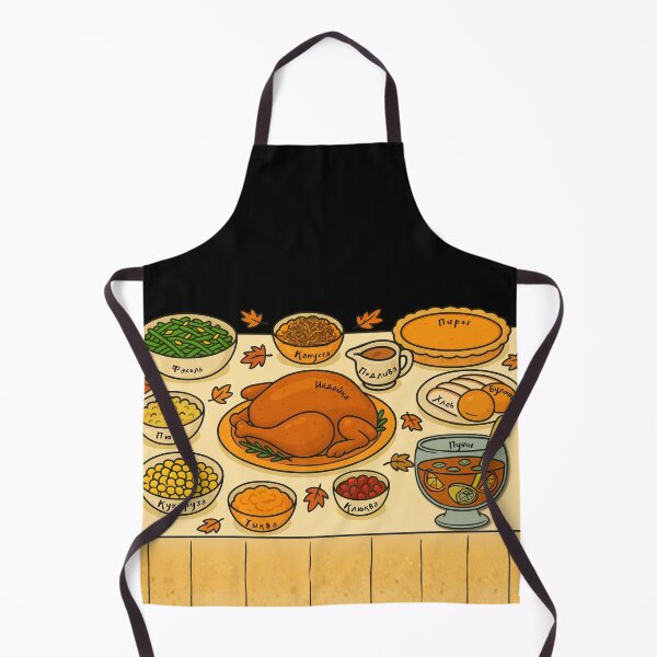 Item preview, Thanksgiving Table — Russian Vocabulary Edition designed and sold by Russian101.