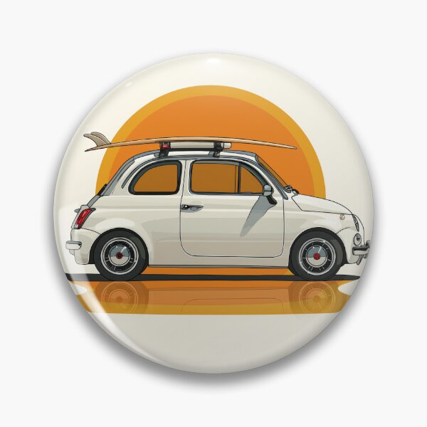 Item preview, Vintage Fiat Surf Board Holiday designed and sold by blackdogshop.