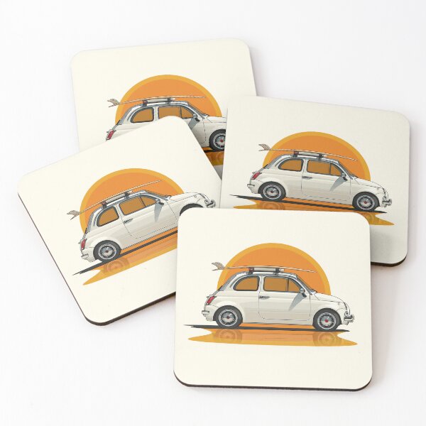 Item preview, Vintage Fiat Surf Board Holiday designed and sold by blackdogshop.