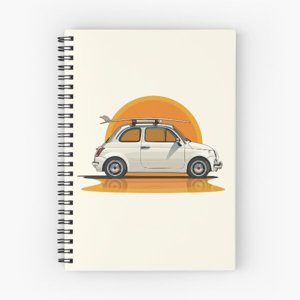 Item preview, Vintage Fiat Surf Board Holiday designed and sold by blackdogshop.