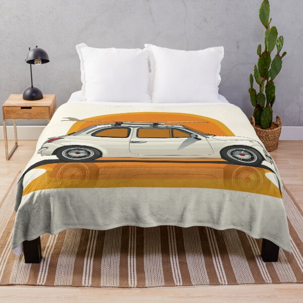 Item preview, Vintage Fiat Surf Board Holiday designed and sold by blackdogshop.