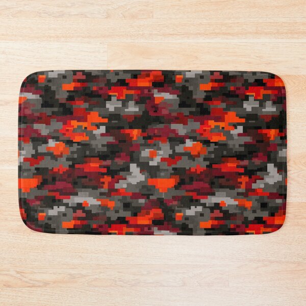 Item preview, Trendy Pixelated Pixelated Camouflage For Army Inspired Fan designed and sold by RoyalStarsPatts.