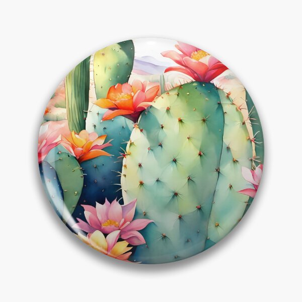 Item preview, Cactus in Bloom designed and sold by Sharon Schwalbe.