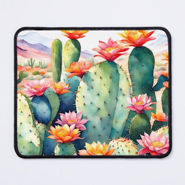 Item preview, Cactus in Bloom designed and sold by Sharon Schwalbe.