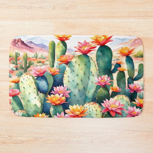 Item preview, Cactus in Bloom designed and sold by Sharon Schwalbe.