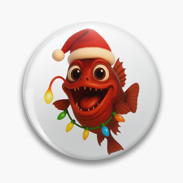 Item preview, Christmas Loosejaw Stoplight Fish designed and sold by Sillytoe.