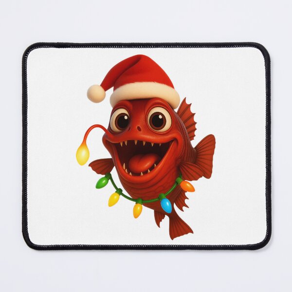 Item preview, Christmas Loosejaw Stoplight Fish designed and sold by Sillytoe.