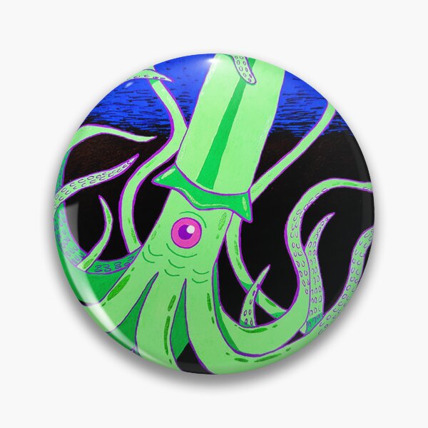 Item preview, Green Squid designed and sold by Caden Davis Design.