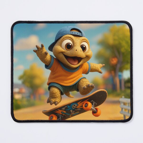 Item preview, Skater Desert Tortoise designed and sold by Sillytoe.