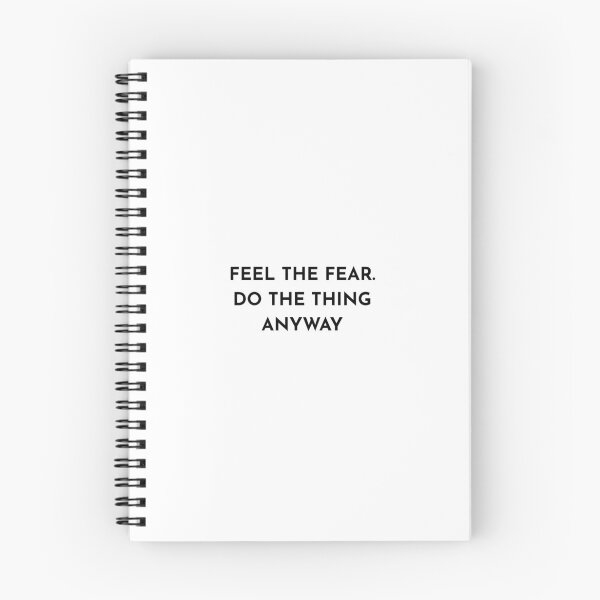 Item preview, Feel The Fear Do It Anyway Quote designed and sold by Hope-horizon.