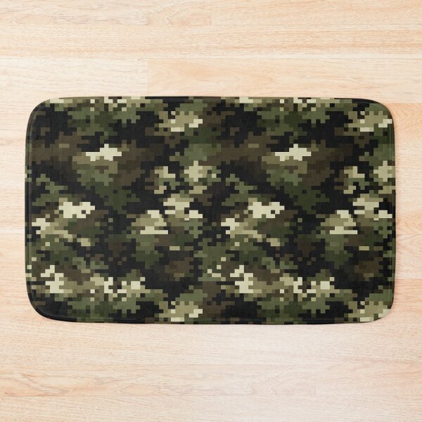 Item preview, Colorful Forest Pixelated Camo Print For Wildlife Explorer designed and sold by RoyalStarsPatts.