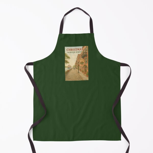 Item preview, Christmas on River Street — Beignets & Holiday Charm in Savannah designed and sold by Novel Works Studio.