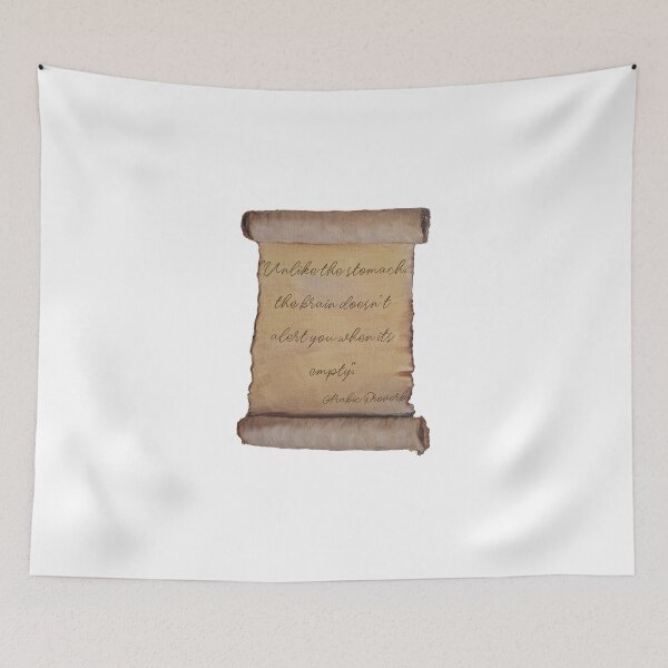 Item preview, Arabic Proverb on Scroll designed and sold by gokesti.