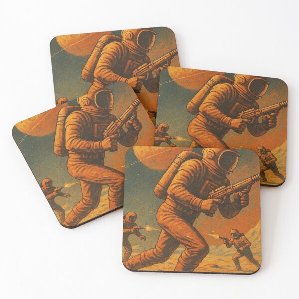 Item preview, Astronaut Run – Vintage Sci-Fi Adventure designed and sold by BB Design Garage.