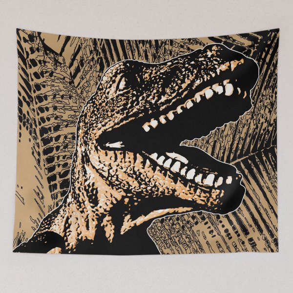 Item preview, EAT THE RICH. PALM VERSION. TAN/BLACK/WHITE. designed and sold by 5hertz.
