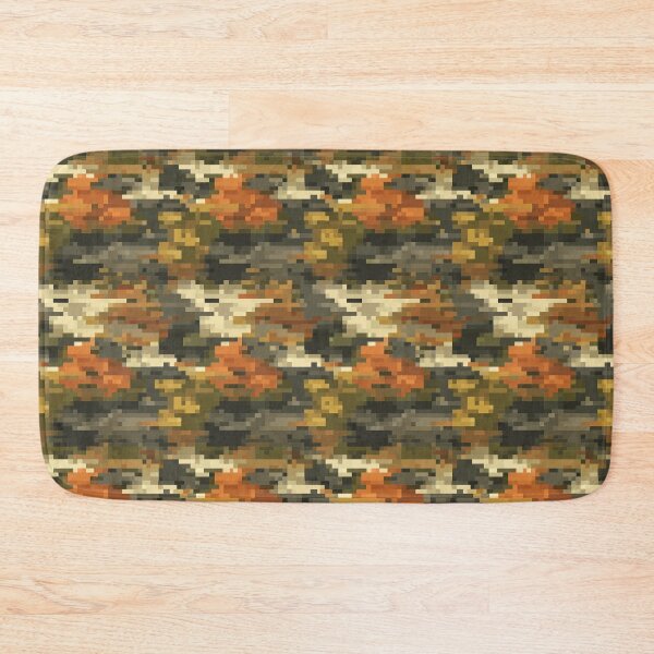 Item preview, Artistic Urban Pixelated Camo Print For Survivalist Style designed and sold by RoyalStarsPatts.
