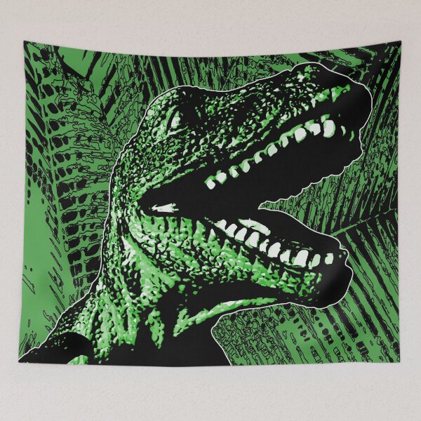 Item preview, EAT THE RICH. PALM VERSION. GREEN/BLACK/WHITE. designed and sold by 5hertz.