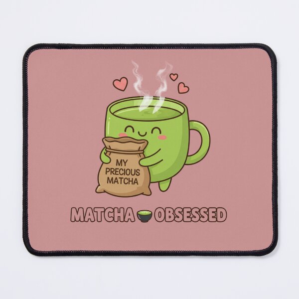Item preview, Kawaii Matcha Tea Cup Hugging Powder Bag Funny designed and sold by shellymope.