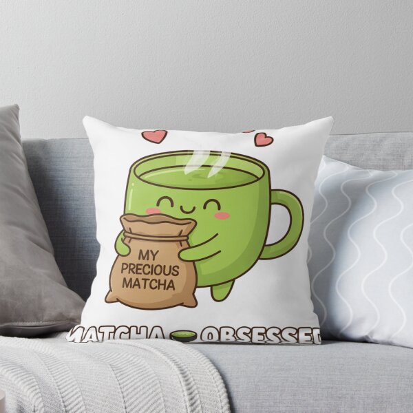 Item preview, Kawaii Matcha Tea Cup Hugging Powder Bag Funny designed and sold by shellymope.