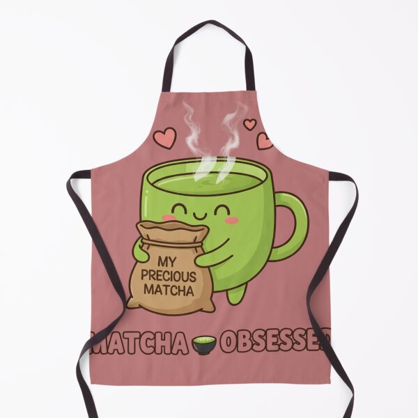 Item preview, Taza de té matcha kawaii abrazando bolsita de polvo divertida designed and sold by shellymope.