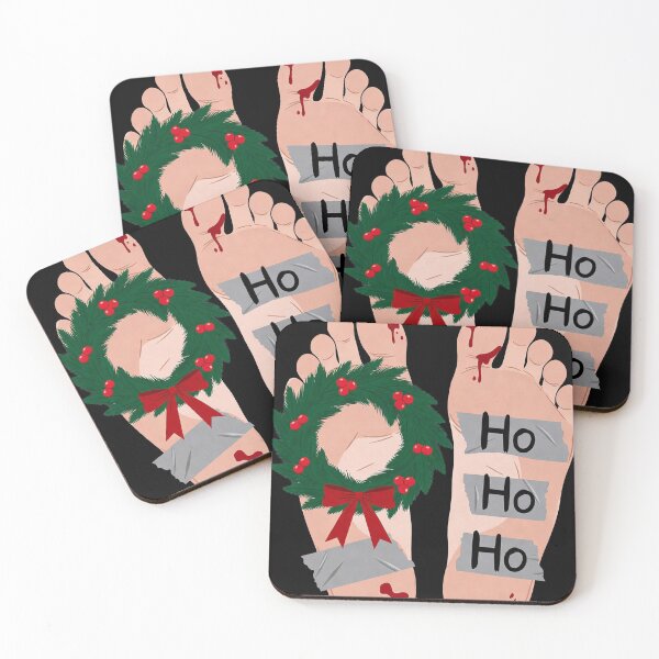 Item preview, Barefeet Die Hard Yippie Ki Yay Christmas Bruce Willis Ugly Sweater Print Design designed and sold by Senpaiwaves.