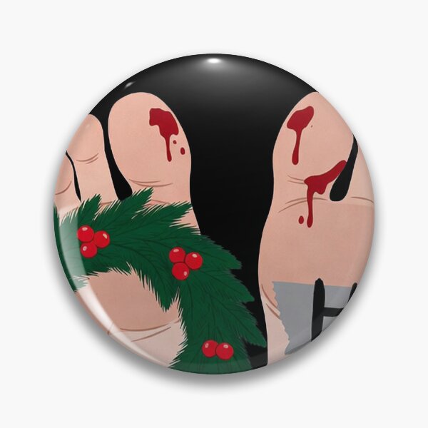 Item preview, Barefeet Die Hard Yippie Ki Yay Christmas Bruce Willis Ugly Sweater Print Design designed and sold by Senpaiwaves.