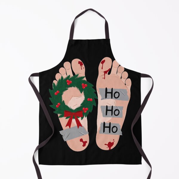 Item preview, Barefeet Die Hard Yippie Ki Yay Christmas Bruce Willis Ugly Sweater Print Design designed and sold by Senpaiwaves.