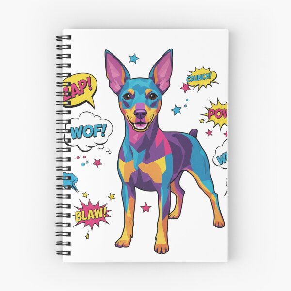 Item preview, Pinscher Mini Pop Art ZAP POW designed and sold by bsbd-action.