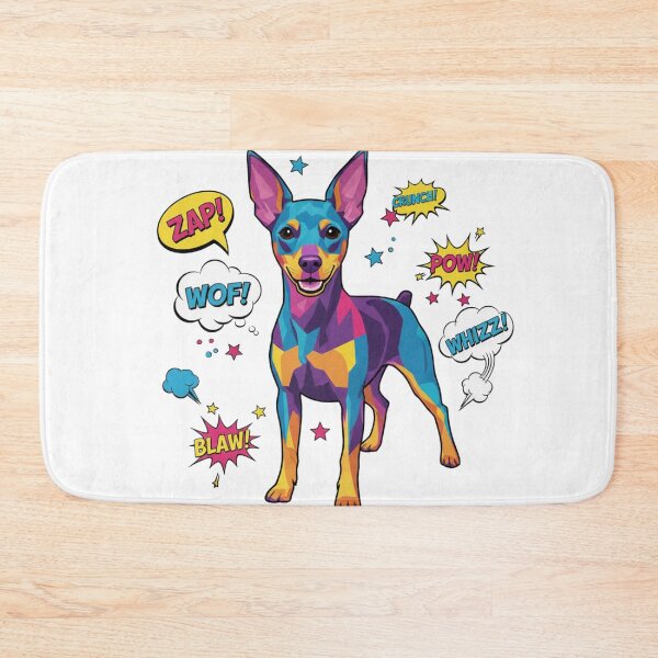 Item preview, Pinscher Mini Pop Art ZAP POW designed and sold by bsbd-action.