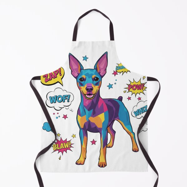 Item preview, Pinscher Mini Pop Art ZAP POW designed and sold by bsbd-action.