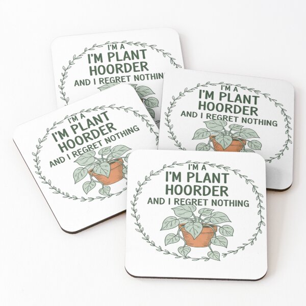Item preview, Plant Hoarder Regret Nothing Funny Houseplant Design designed and sold by Amazing-Shop5T.