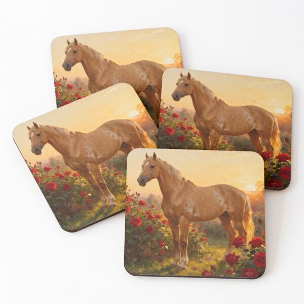 Artikelvorschau, Horse in the Roses V entworfen und verkauft von Silver Calico Studio.
