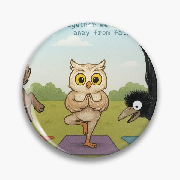 Item preview, Together, we're one pose away from falling. designed and sold by SOHERAH.