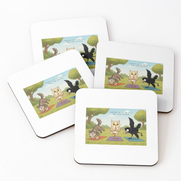 Item preview, Together, we're one pose away from falling. designed and sold by SOHERAH.