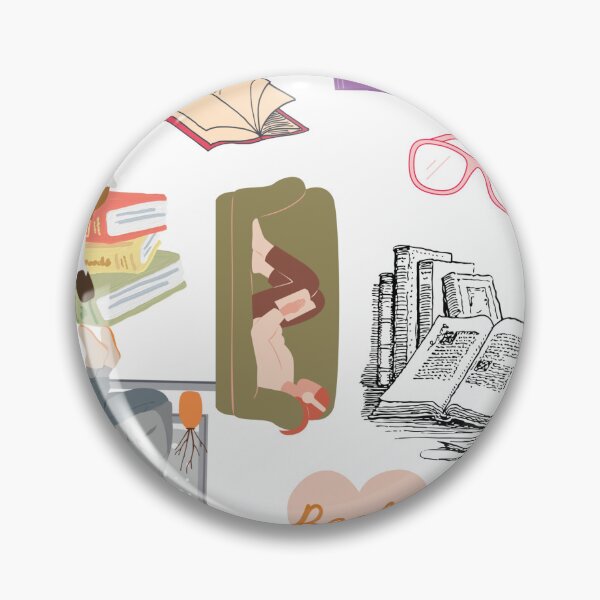 Artikelvorschau, Nahtloses Muster für Bücherliebhaber – Bücherfreunde – Vielleser entworfen und verkauft von HandmadebyNina.