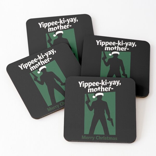 Item preview, Copy of Barefeet Die Hard Yippie Ki Yay Christmas Bruce Willis Ugly Sweater Print Design designed and sold by Senpaiwaves.