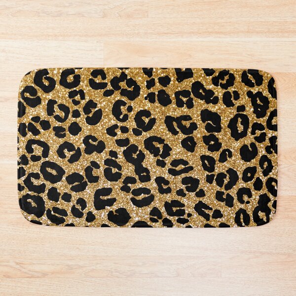 Item preview, y2k mcbling gold glitter cheetah designed and sold by quinnhopp.