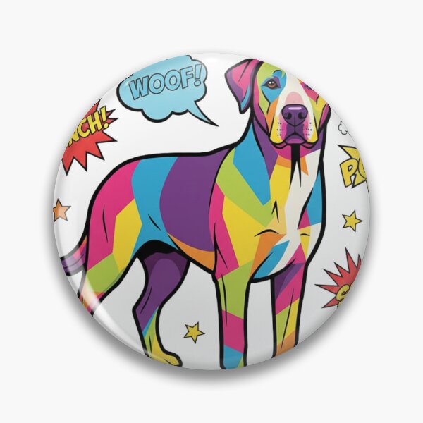Item preview, Rottweiler Pop Art CRUNCH POW designed and sold by bsbd-action.