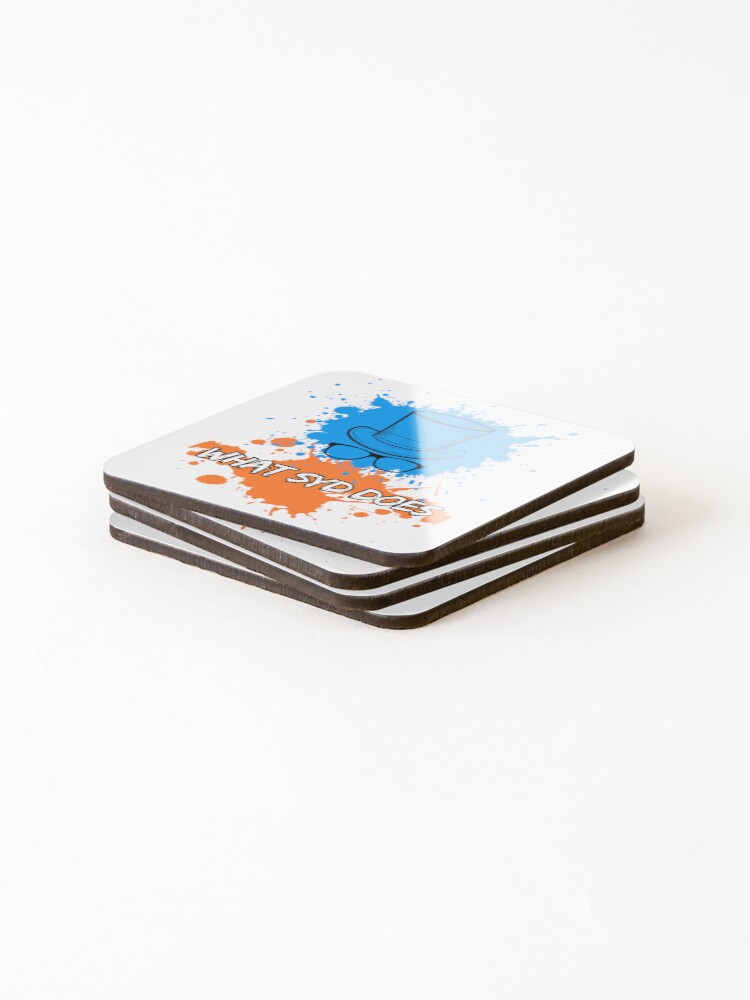 Thumbnail 4 of 5, Coasters (Set of 4), Whatsyddoes "Logo" designed and sold by Whatsyddoes.